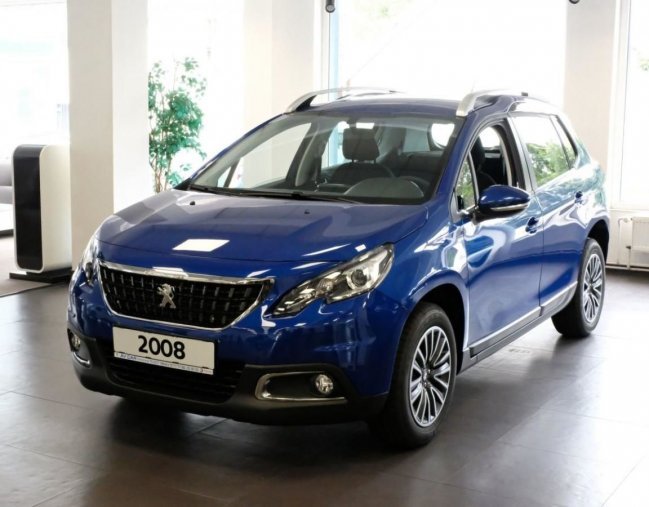 Peugeot 2008, ACTIVE 1.2 PureTech 110 S&amp;, barva modrá