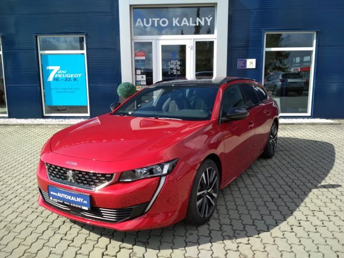 Peugeot 508, SW GT PureTech 225 S&S EAT8, barva červená