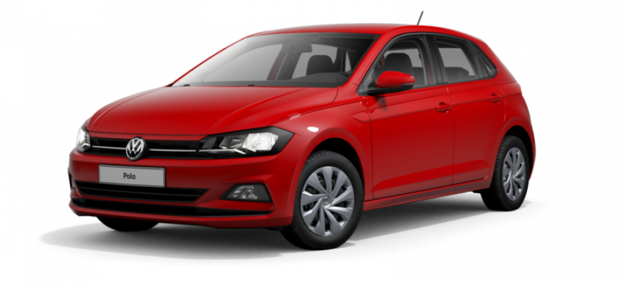 Volkswagen Polo, Comfortline 1,0 TSI 5G, barva červená