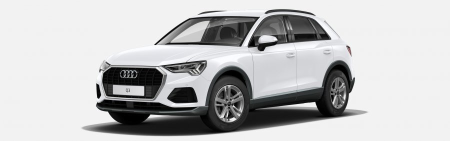 Audi Q3, Q3 35 TFSI 110 kW CoD, barva bílá