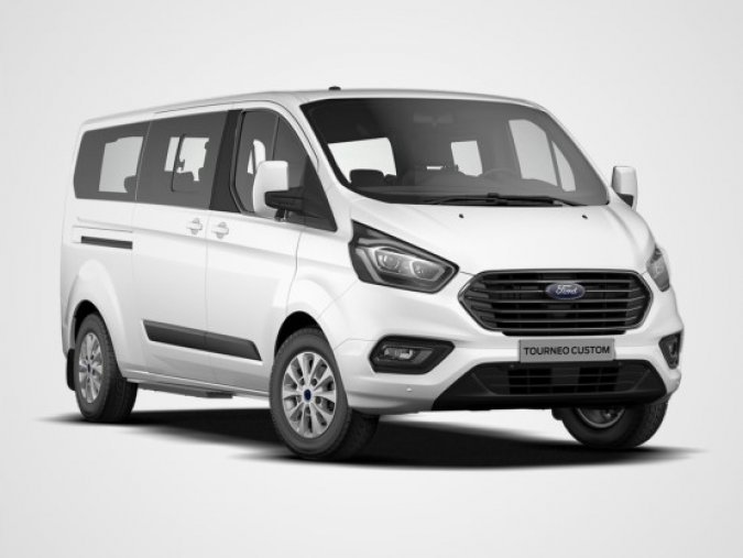 Ford Tourneo Custom, 2.0 EcoBlue, barva bílá