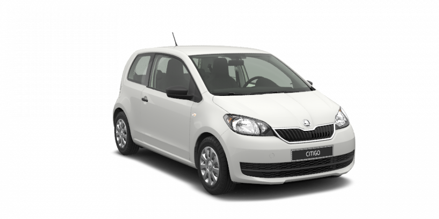 Škoda Citigo, 1,0 MPI 44 kW 5-stup. mech., barva bílá