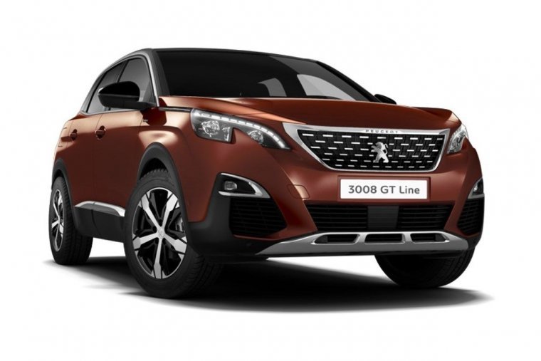 Peugeot 3008, GT LINE 1.6 PureTech 180 S&S EAT8, barva oranžová