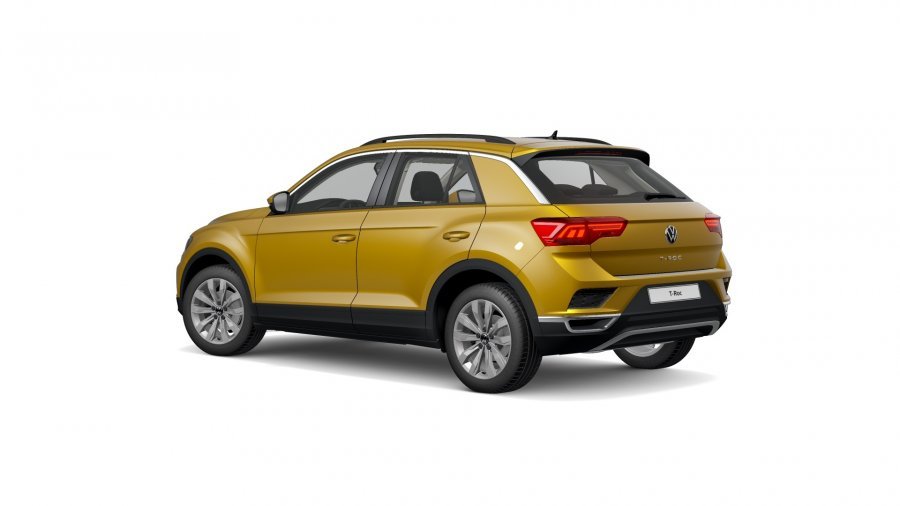 Volkswagen T-Roc, T-Roc Design 1,5 TSI ACT 7DSG, barva žlutá