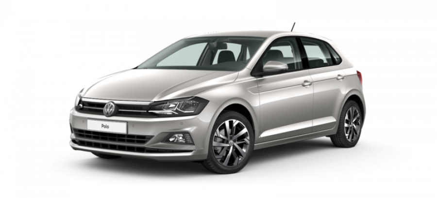 Volkswagen Polo, Highline 1,0 TSI BMT OPF 5G, barva stříbrná