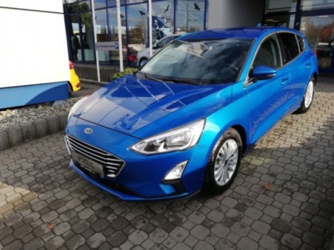 Ford Focus, 1.0 EcoBoost, barva modrá