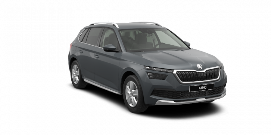 Škoda Kamiq, 1,0 TSI 85 kW 6-stup. mech., barva šedá