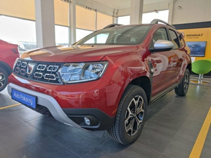 Dacia Duster, Prestige Tce 90k 4x2, barva červená