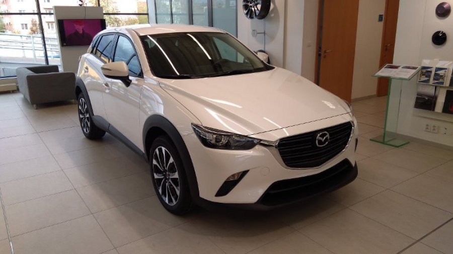 Mazda CX-3, 2,0G 121k, barva bílá