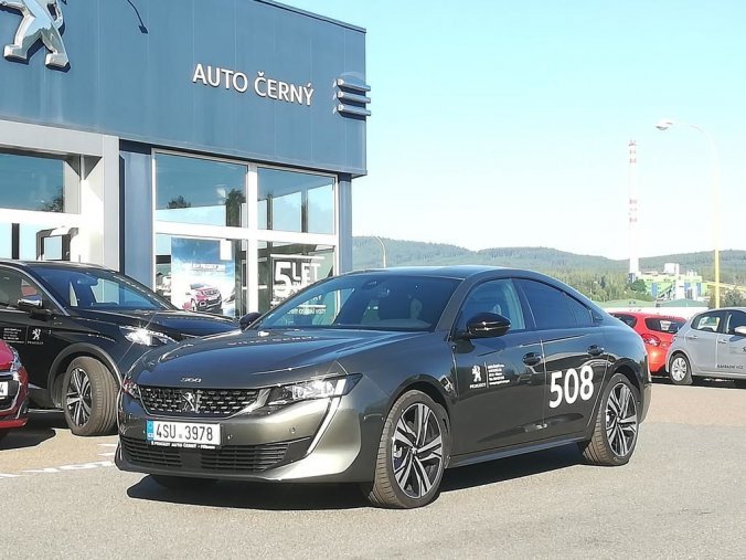 Peugeot 508, 5DV. GT BlueHDi 180 S&S EAT8, barva zelená