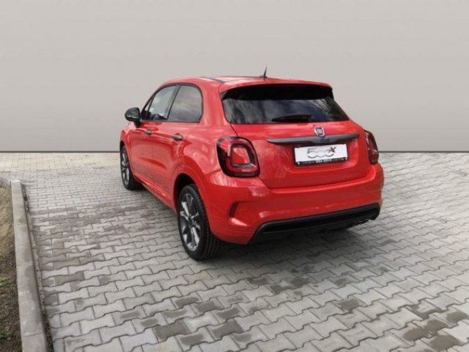 Fiat 500X, SPORT 1.0 120k, barva červená