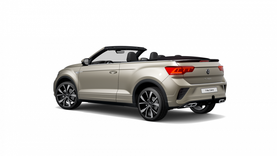 Volkswagen T-Roc, T-Roc Cabriolet R-Line 1,5TSI 110kW 7DSG, barva stříbrná