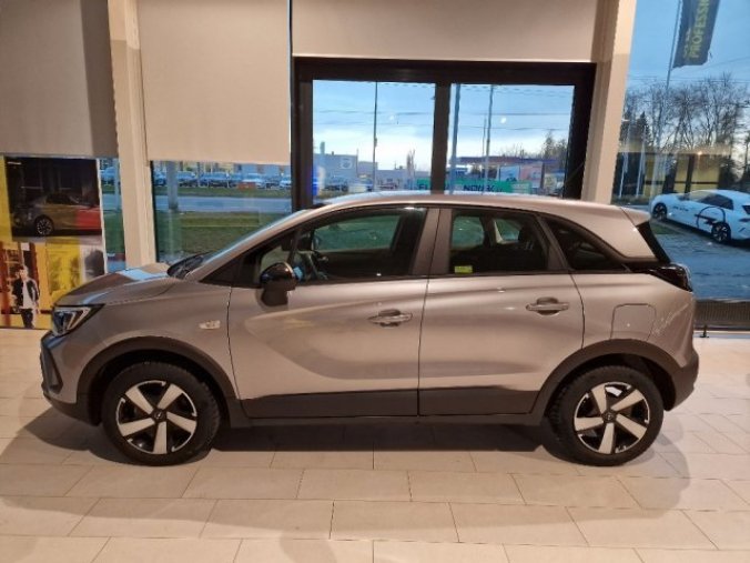 Opel Crossland X, Edition 1.2Turbo(81kW/110K)6MT, barva šedá