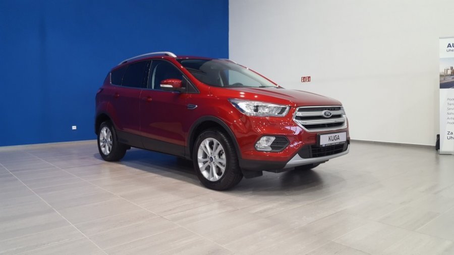 Ford Kuga, Titanium TOP Edition, 5dveřová, 2.0 TDCi 110 kW/150 k, 6st. manuální, 4WD, barva červená