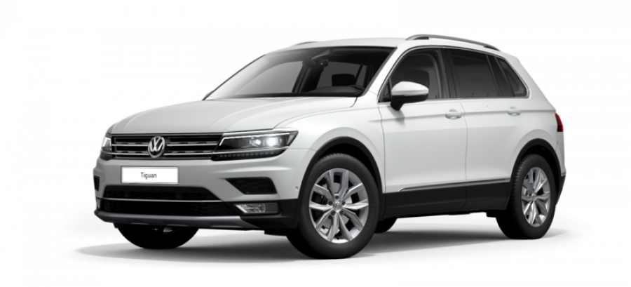 Volkswagen Tiguan, HL R-Line 2,0 TDI 4M 7DSG, barva bílá