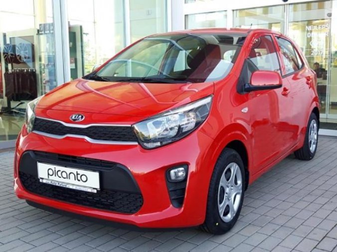 Kia Picanto, 1,0 CVVT COMFORT, barva červená