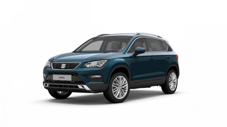 Seat Ateca, Xcellence 1,5 TSI 150k 6M, barva modrá