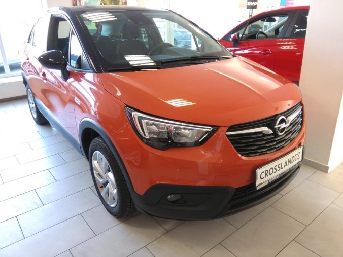 Opel Crossland X, Enjoy F 12 XHL 96kW / 130HP, barva oranžová