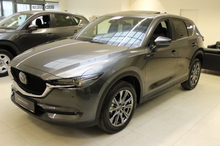 Mazda CX-5, 2,5G 194k AT AWD, barva šedá