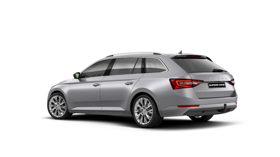 Škoda Superb, 2,0 TDI 147 kW 7-stup. automat. 4x4, barva stříbrná