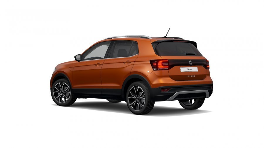 Volkswagen T-Cross, T-Cross Style 1.5 TSI EVO2 7DSG, barva oranžová