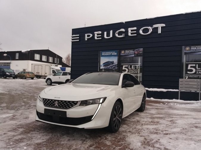 Peugeot 508, GT LINE BlueHDi 180k EAT8, barva bílá