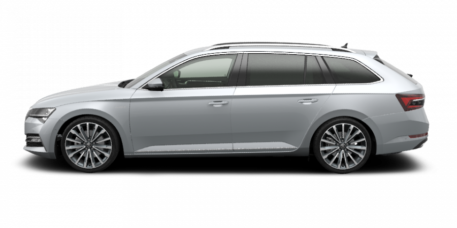 Škoda Superb, 2,0 TDI 140 kW 7-stup. automat. 4x4, barva stříbrná