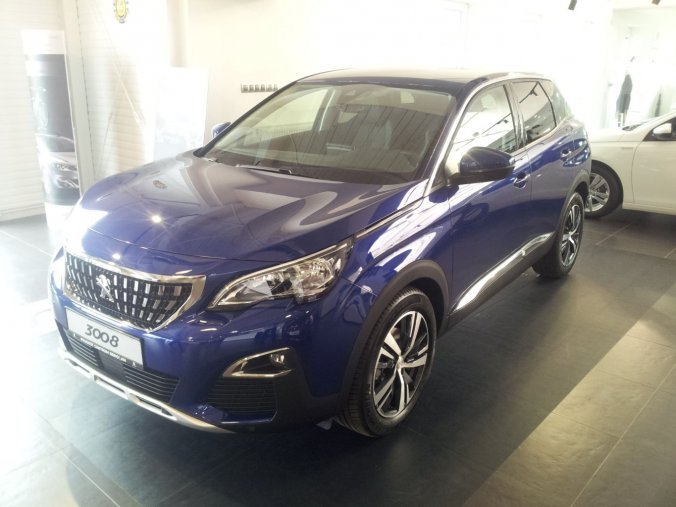 Peugeot 3008, ALLURE 1.5 BlueHDi 130 S&S MAN6 - 1842, barva modrá