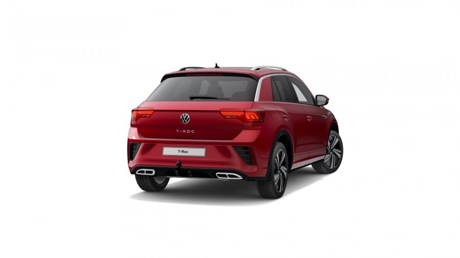 Volkswagen T-Roc, T-Roc R-Line 1,5 TSI 110 kW 7DSG, barva červená