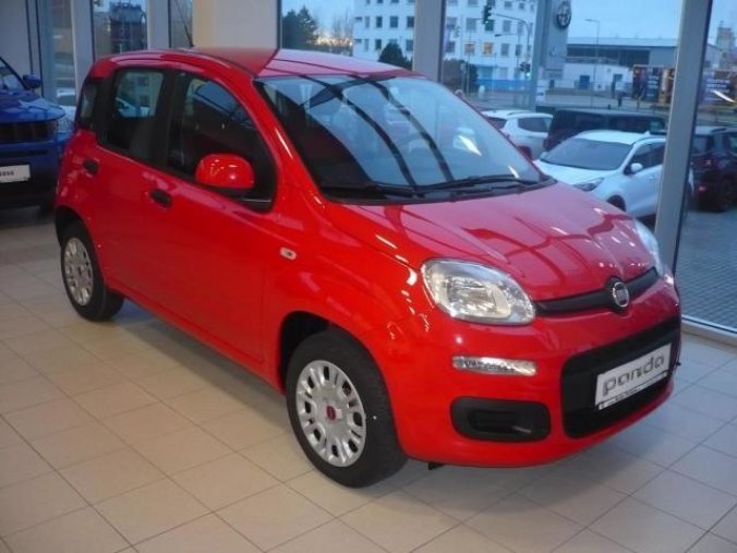 Fiat Panda, 1.2 69k Plus, barva červená