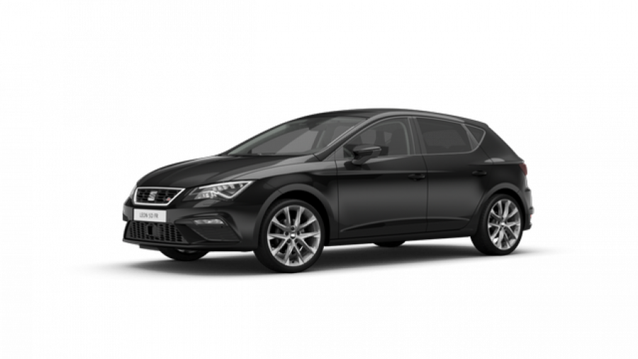 Seat Leon 5D, FR 1.5 TSI 130k 6M, barva černá