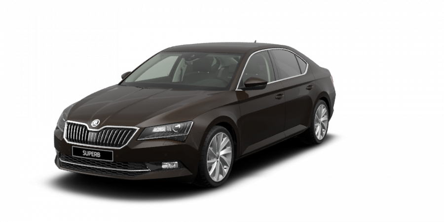 Škoda Superb, 2,0 TDI 110 kW 7-stup. automat., barva hnědá