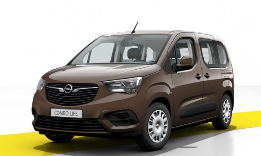 Opel Combo, LIFE Smile 1.5 CDTi 75kW, barva hnědá