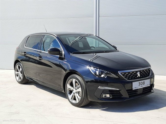 Peugeot 308, GT LINE 1.5 BlueHDi 130 S&S EA, barva černá