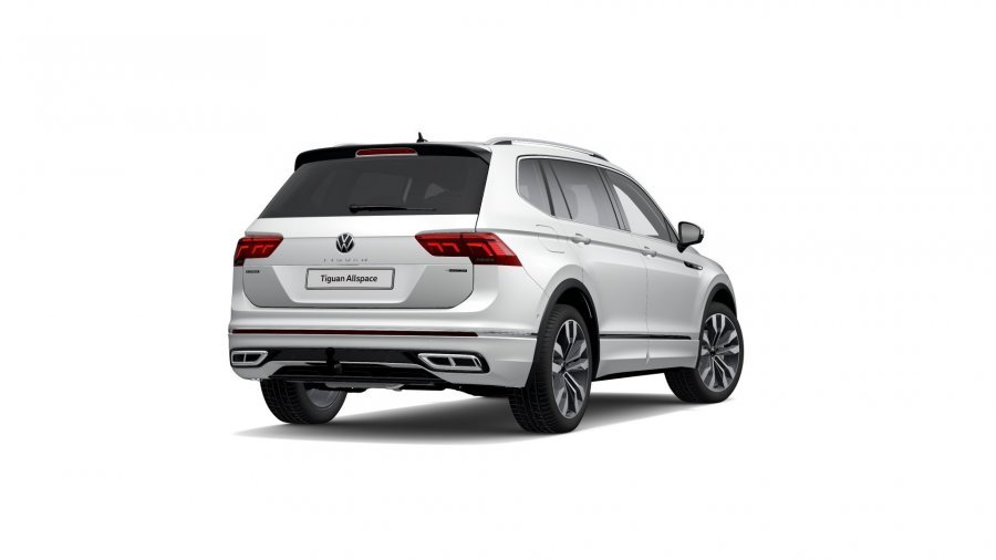 Volkswagen Tiguan Allspace, Allspace R-Line 2,0 TDI 110 kW 4M 7DSG, barva bílá