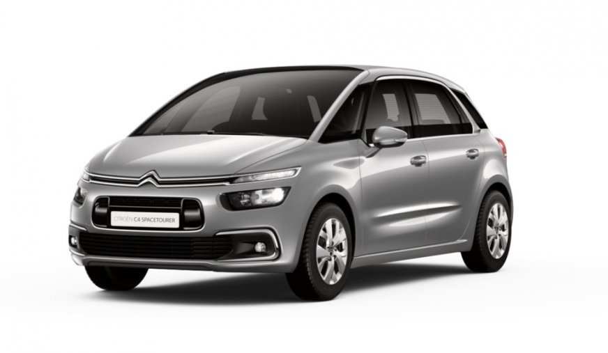 Citroën C4 Spacetourer, 1.6 BlueHDi 120, barva šedá