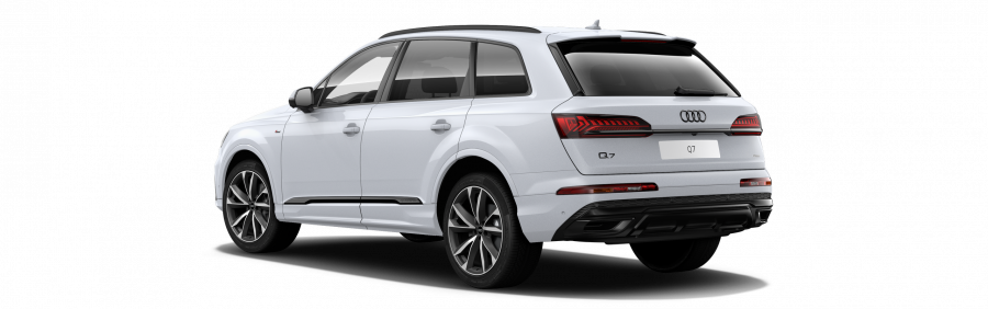 Audi Q7, Q7 S line 50 TDI quattro, barva bílá