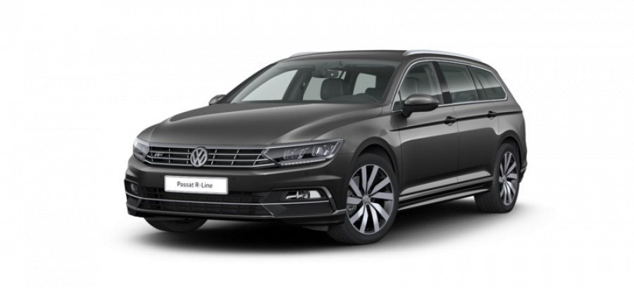 Volkswagen Passat, Var.R-line Highline 2,0 TDI DPF 7DSG SCR, barva šedá