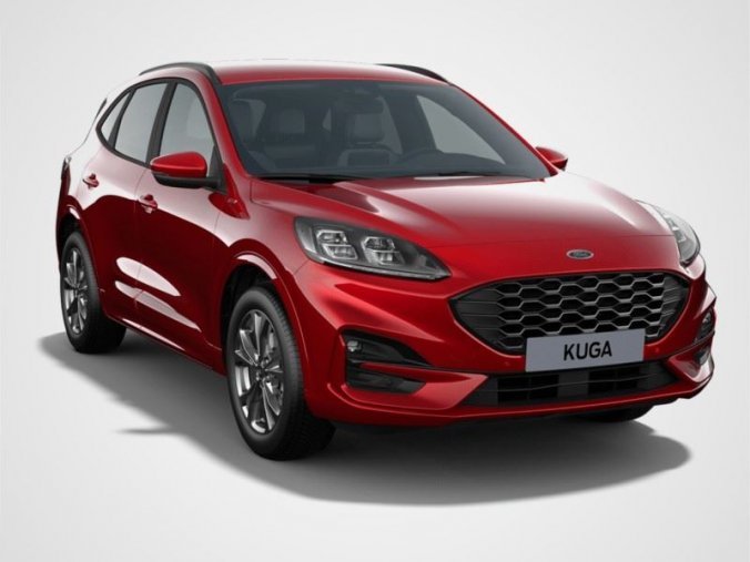 Ford Kuga, 2.0 EcoBlue, barva červená