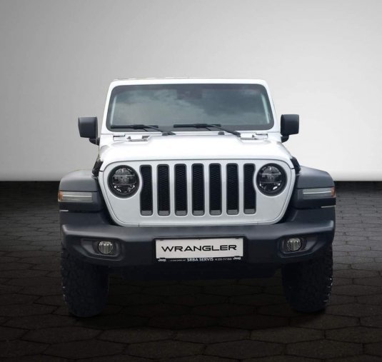 Jeep Wrangler, 2.2 CRD Rubicon 8ATX, barva bílá