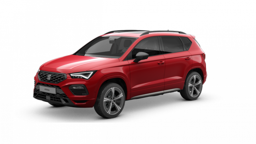 Seat Ateca, FR 2.0 TSI 190k 4WD DSG, barva červená