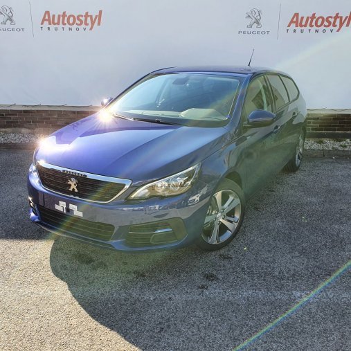 Peugeot 308, ACTIVE 1.5 BlueHDi 130 MAN6, barva modrá