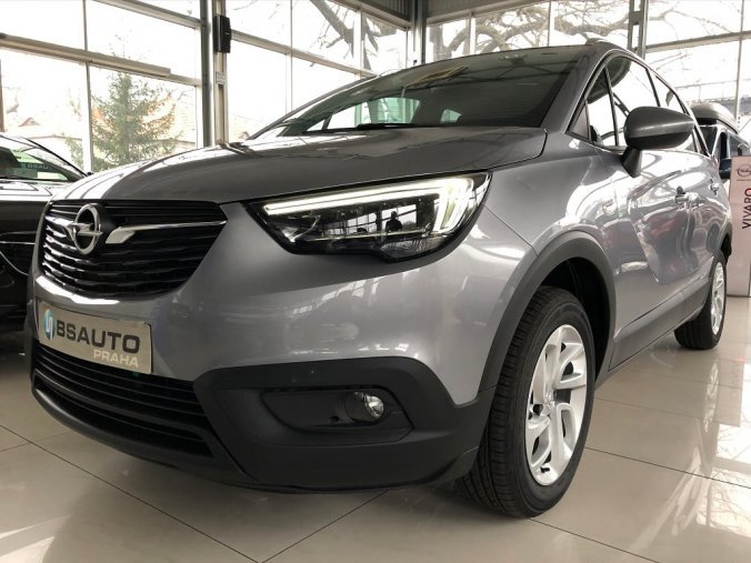 Opel Crossland X, Smile 1,2 60kW + ZP zdarma, barva stříbrná