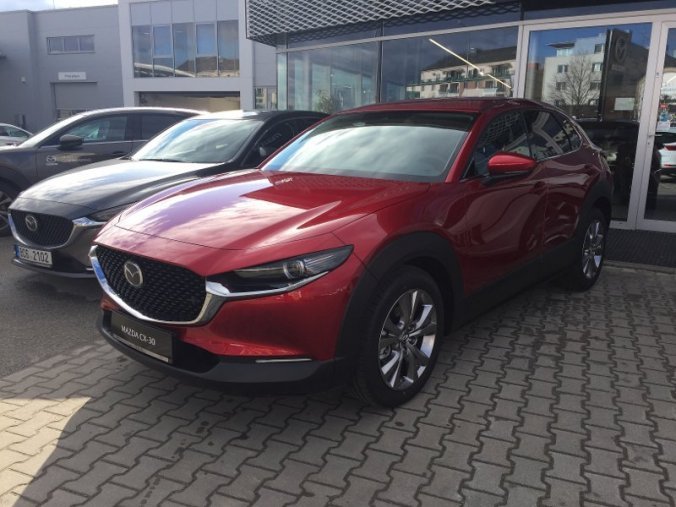 Mazda CX-30, G122 AWD, barva červená