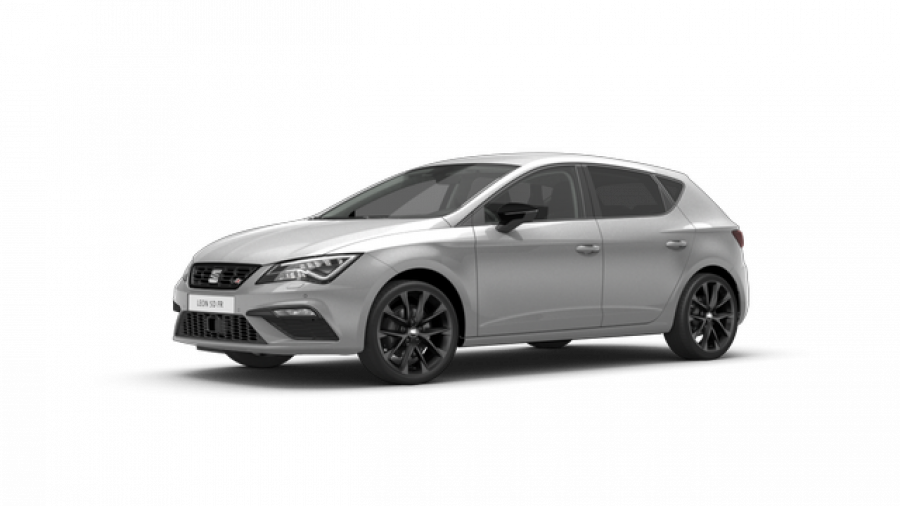 Seat Leon 5D, FR 1.5 TSI 130k 6M, barva stříbrná