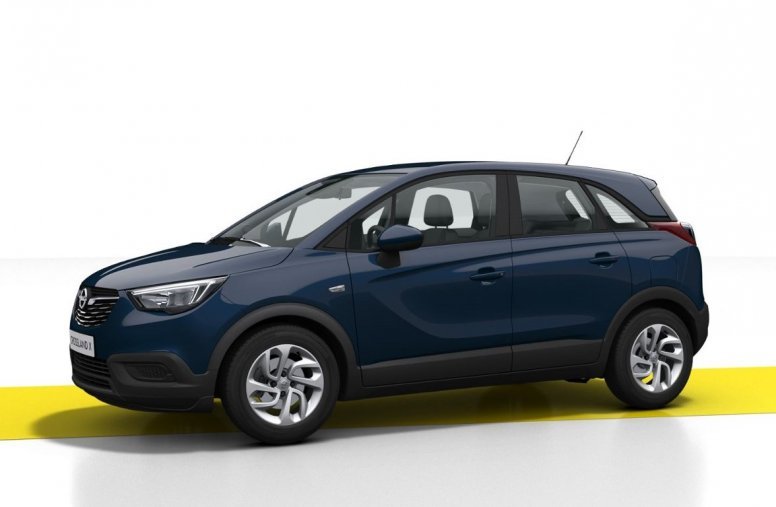 Opel Crossland X, 1,2 81kW/110k MT6 SMILE, barva modrá