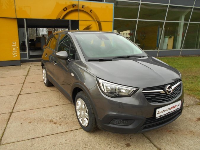 Opel Crossland X, SMILE 1,2, barva šedá