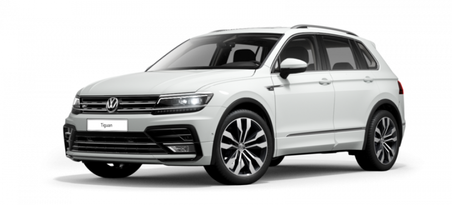 Volkswagen Tiguan, CL R-Line 1,5 TSI ACT 7DSG, barva bílá