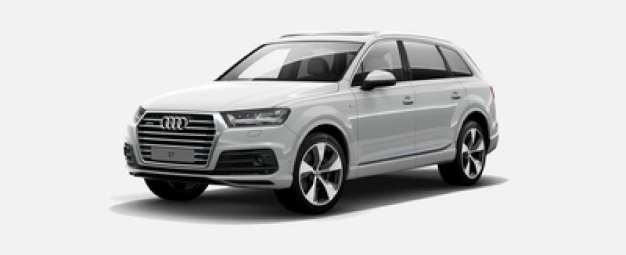 Audi Q7, 50 TDI 210 kW quattro, barva bílá