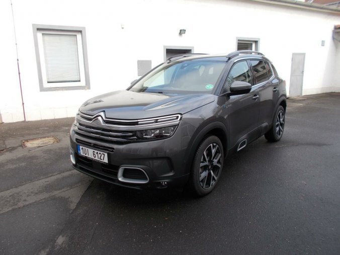 Citroën C5 Aircross, Citroën SUV C5 Aircross SHINE PACK 1.6 PT Hybrid 225, barva šedá